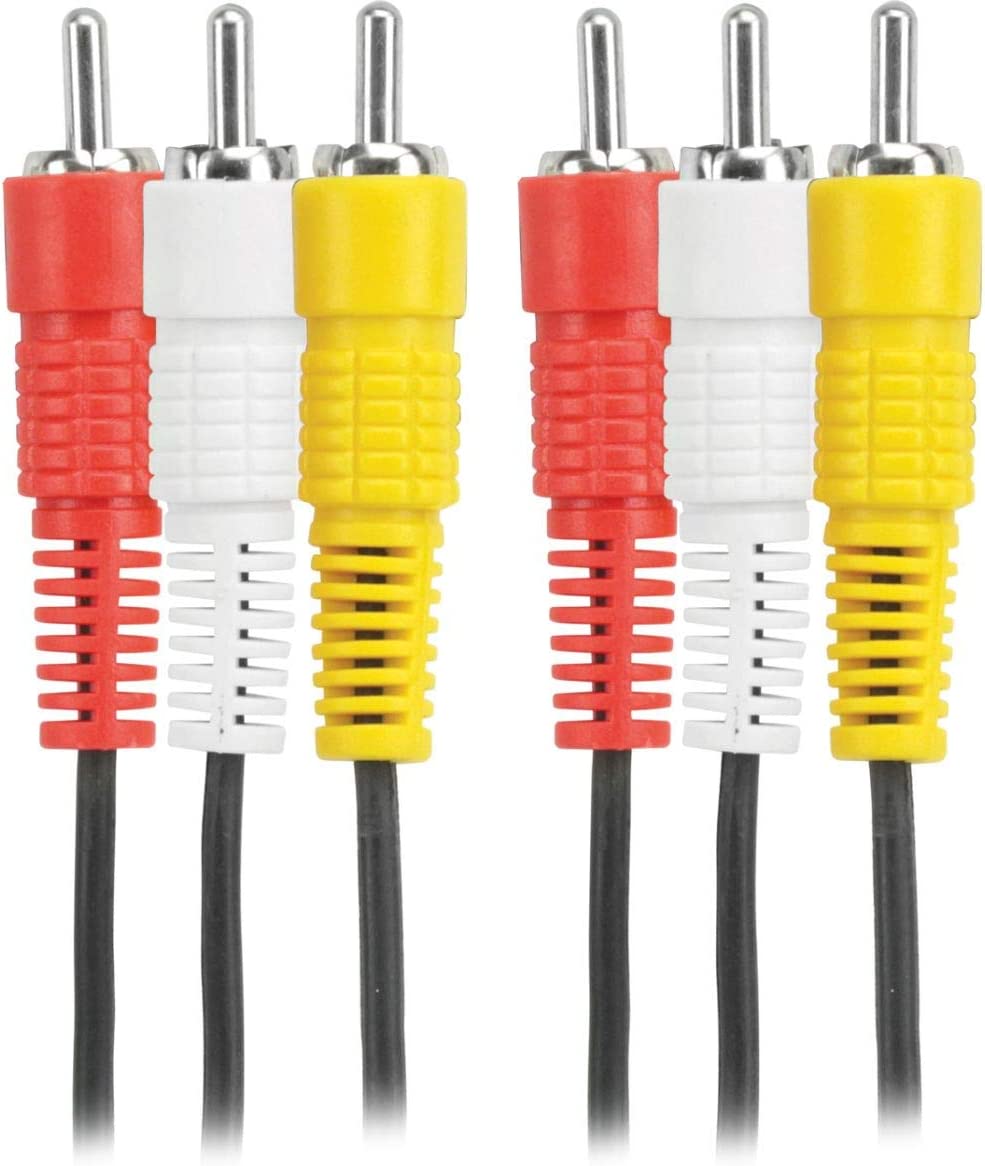 Cabo RCA/AV (necessário para transformar TV de tubo em Smart)