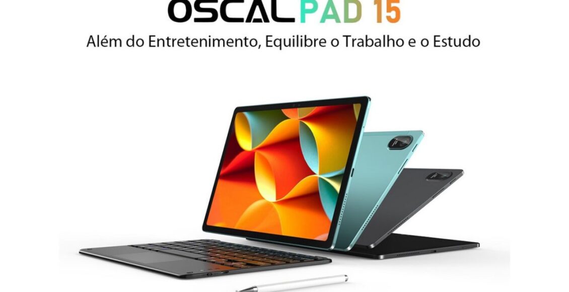 O Oscal Pad 15 é um tablet chinês com specs bem interessantes, confira!