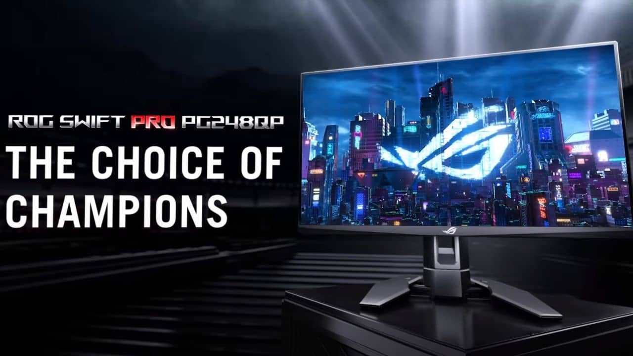 ASUS ROG Swift Pro (PG248QP): Monitor gamer com 540 Hz de taxa de ...