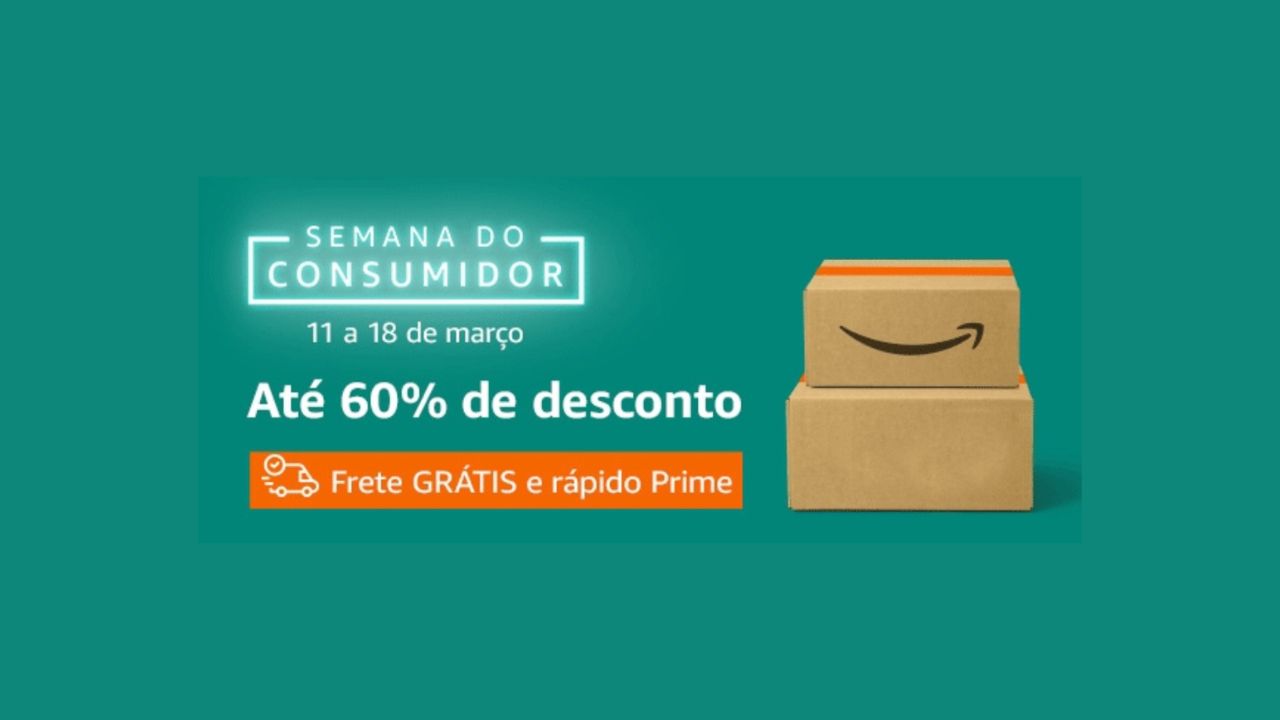 A semana do consumidor Amazon de 2024 já começou, aproveite as ofertas que separamos para você!