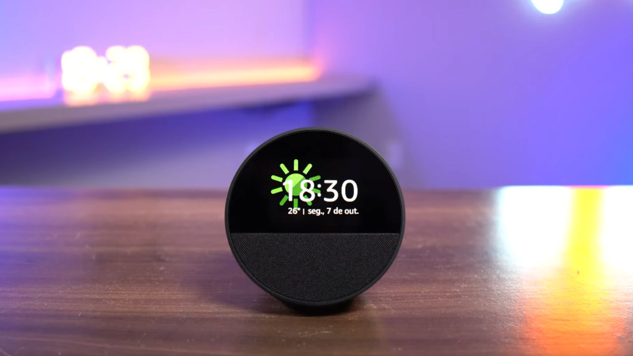 Confira o que achamos do Echo Spot Alexa 2024!