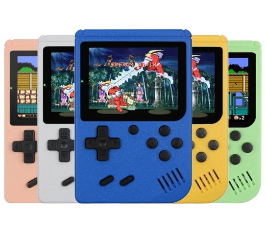 Videogame portátil com 500 jogos retrô Use o cupom: BG292084