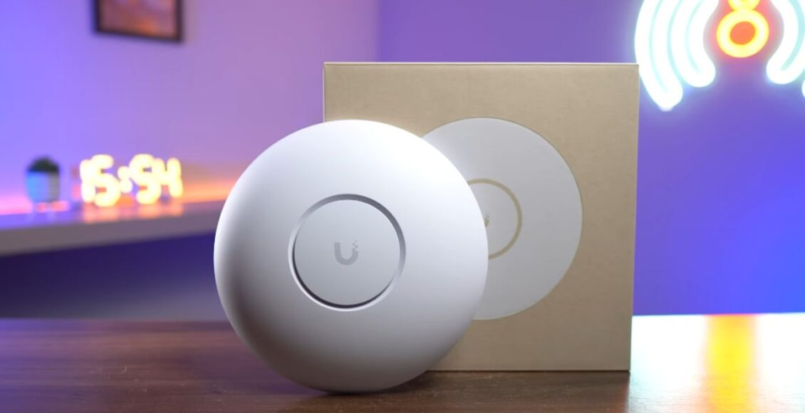 Conheça o UniFi U7 Pro, o primeiro dispositivo Wi-Fi 7 com 6 GHz que testamos por aqui! Será que é bom?