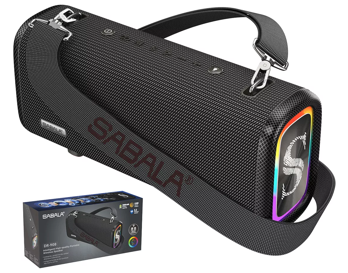 Caixa de som potente Sabala DR-908