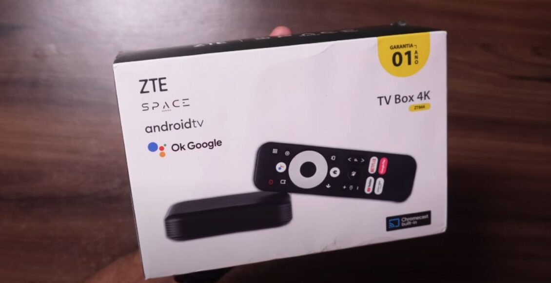 Conheça a TV Box 4K ZTE que pode transformar sua TV em Smart!