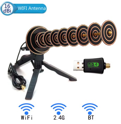 Pistola wi-fi do AliExpress
