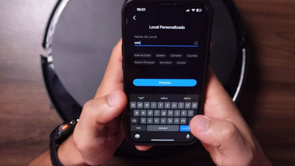 Configurando o Tapo RV30 Max Plus pelo app