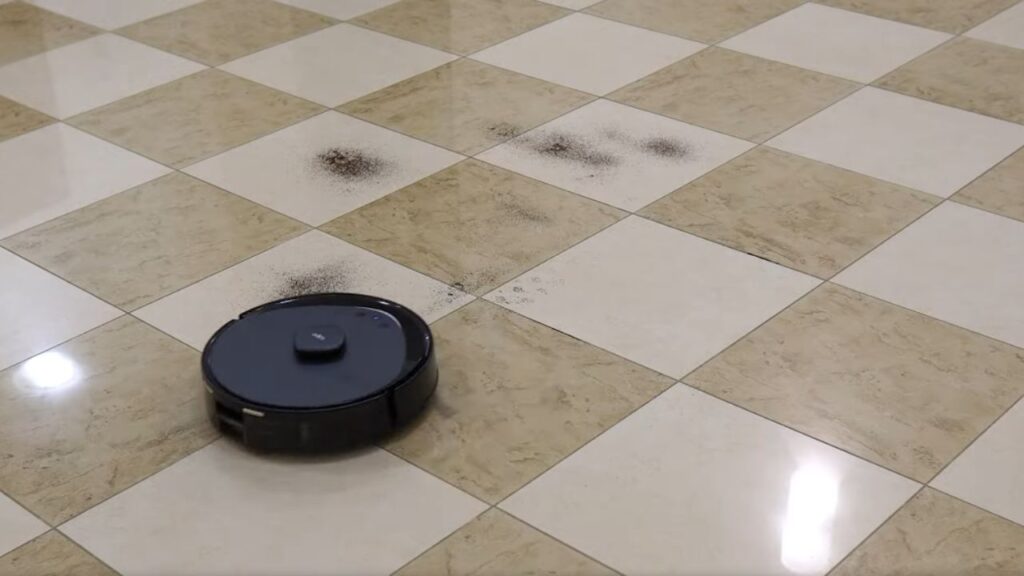 Teste de limpeza com o Tapo RV30 Max Plus