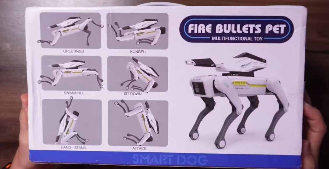 Conheça o Cão Robô do AliExpress, um brinquedo que pode ser uma ótima opção de presente para crianças e entusiastas da tecnologia!