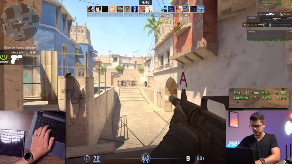 Testando o Acer Predador W6x em jogos online