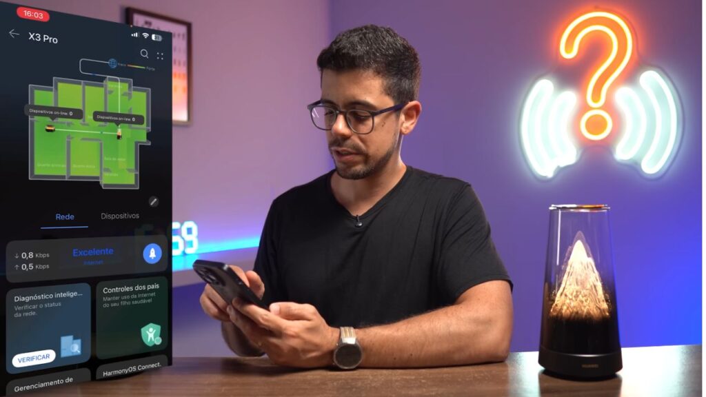 App de configuração e gerenciamento do Huawei Wi-Fi Mesh X3 Pro App de configuração e gerenciamento do Huawei Wi-Fi Mesh X3 Pro