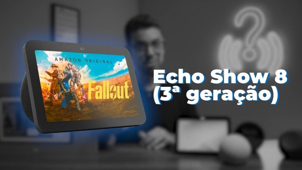 Echo Show 8 (3.a Geração) pode ser a melhor Alexa 2026 para quem busca um dispositivo custo-benefício com tela